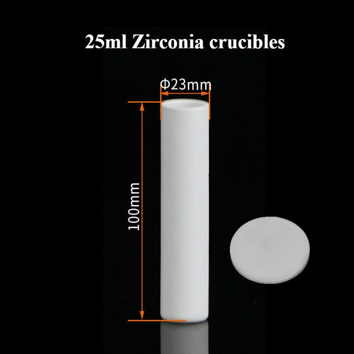 Zirconia Crucibles Zirconia Ceramic Crucible Cylinder | Labshopx