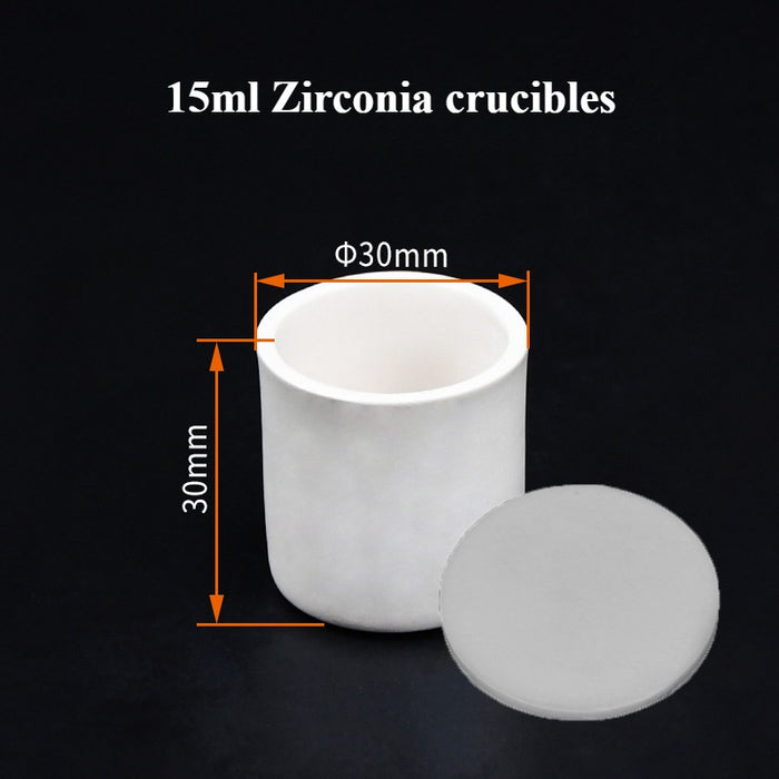 Zirconia Crucibles Zirconia Ceramic Crucible Cylinder | Labshopx