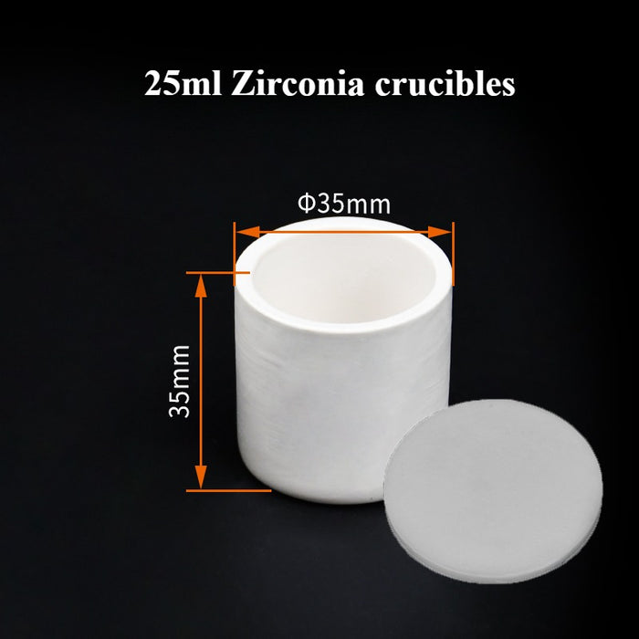 Zirconia Crucibles Zirconia Ceramic Crucible Cylinder | Labshopx