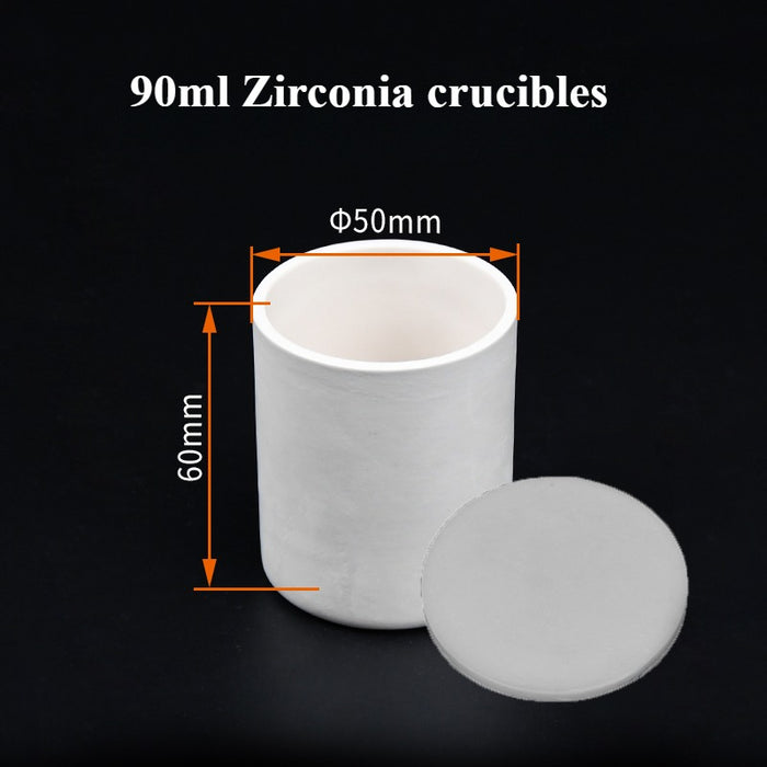 Zirconia Crucibles Zirconia Ceramic Crucible Cylinder | Labshopx