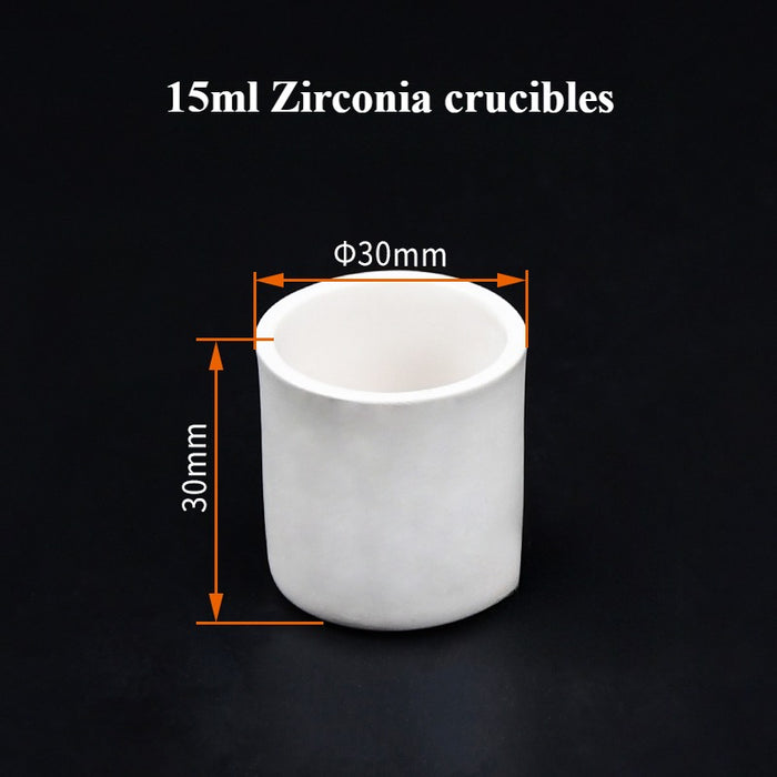 Zirconia Crucibles Zirconia Ceramic Crucible Cylinder | Labshopx