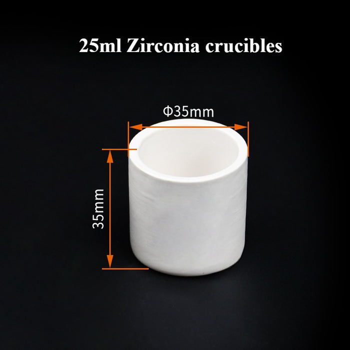 Zirconia Crucibles Zirconia Ceramic Crucible Cylinder | Labshopx