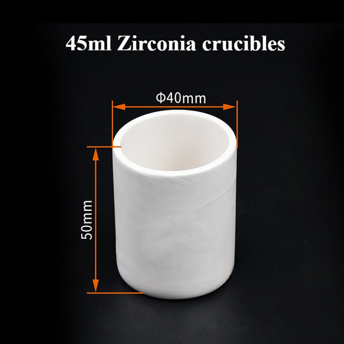 Zirconia Crucibles Zirconia Ceramic Crucible Cylinder | Labshopx