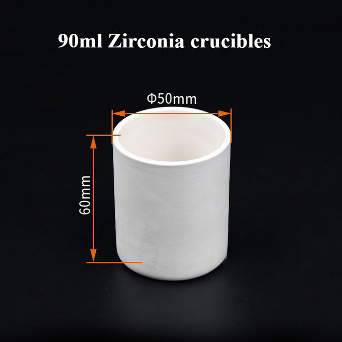 Zirconia Crucibles Zirconia Ceramic Crucible Cylinder | Labshopx