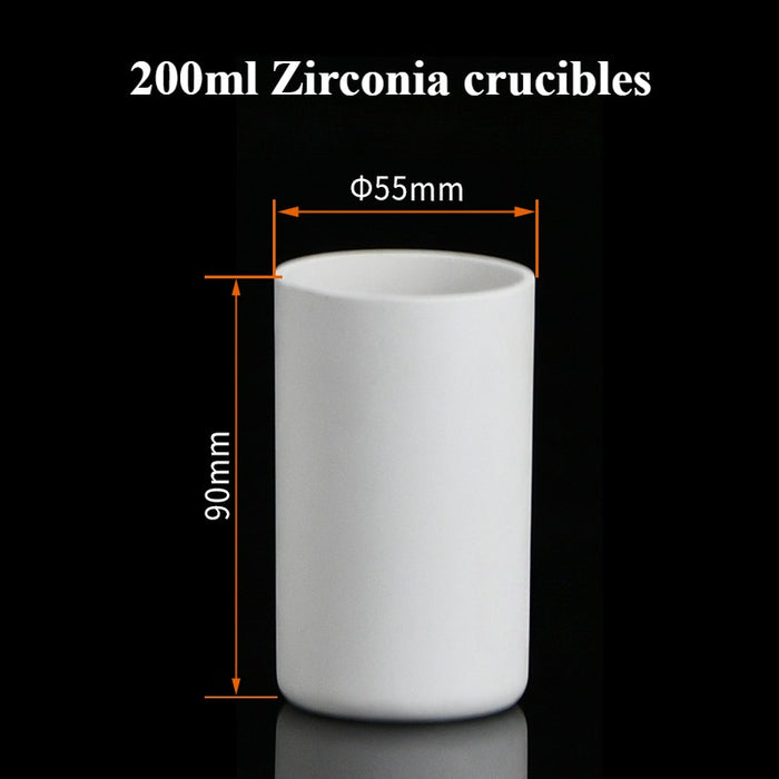 Zirconia Crucibles Zirconia Ceramic Crucible Cylinder | Labshopx