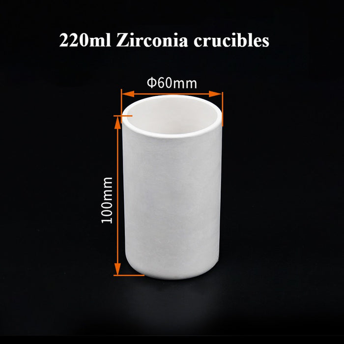 Zirconia Crucibles Zirconia Ceramic Crucible Cylinder | Labshopx