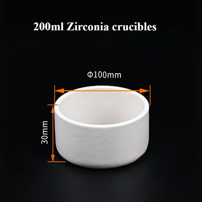 Zirconia Crucibles Zirconia Ceramic Crucible Cylinder | Labshopx