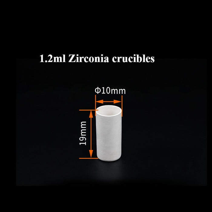 Zirconia Crucibles Zirconia Ceramic Crucible Cylinder | Labshopx