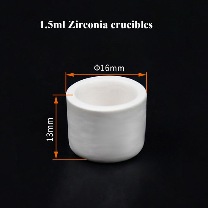 Zirconia Crucibles Zirconia Ceramic Crucible Cylinder | Labshopx