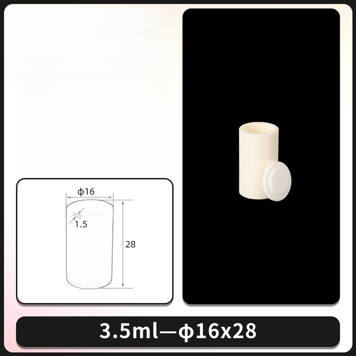 High Purity 99% Ceramic Alumina Crucibles Furnace Cylinder | LABSHOPX