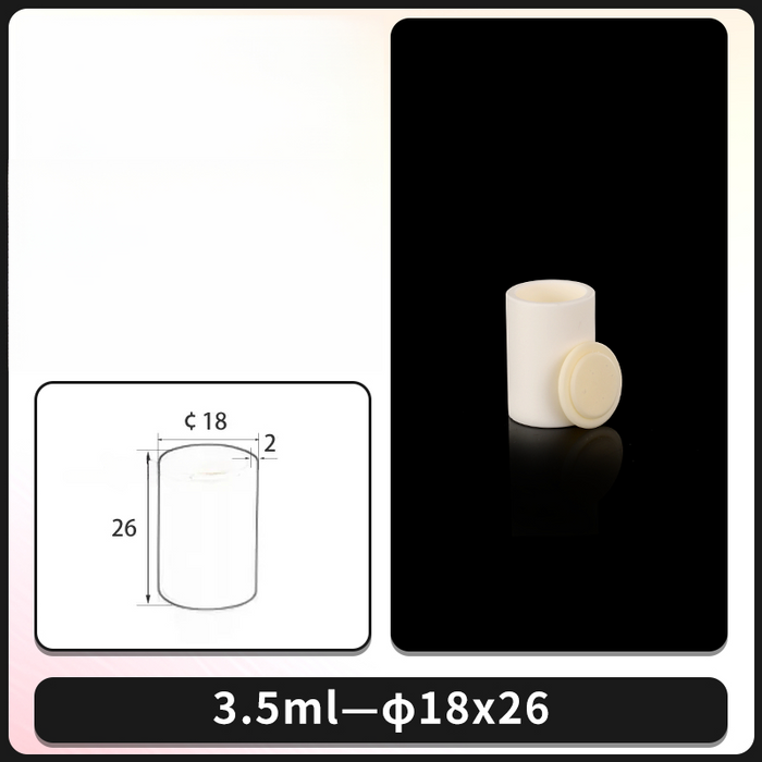 High Purity 99% Ceramic Alumina Crucibles Furnace Cylinder | LABSHOPX