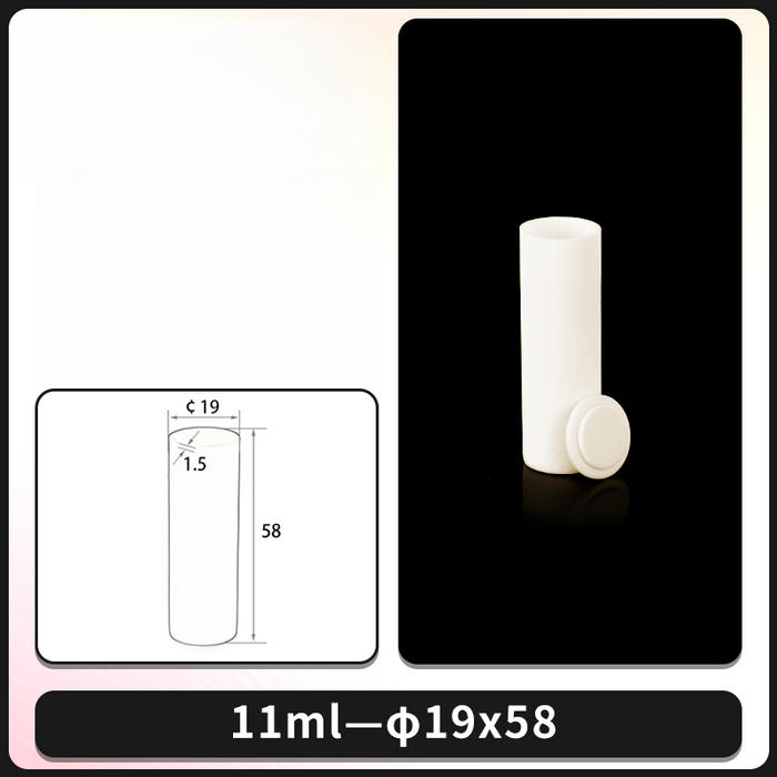 High Purity 99% Ceramic Alumina Crucibles Furnace Cylinder | LABSHOPX