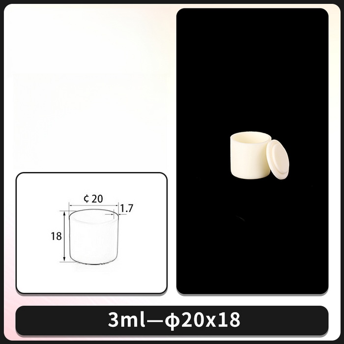 High Purity 99% Ceramic Alumina Crucibles Furnace Cylinder | LABSHOPX