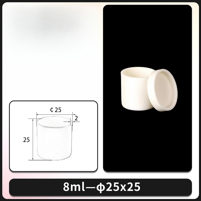 High Purity 99% Aluminum Melting Crucible Aluminum Crucible| LABSHOPX