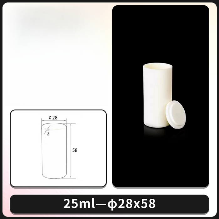 High Purity 99% Ceramic Alumina Crucibles Furnace Cylinder | LABSHOPX