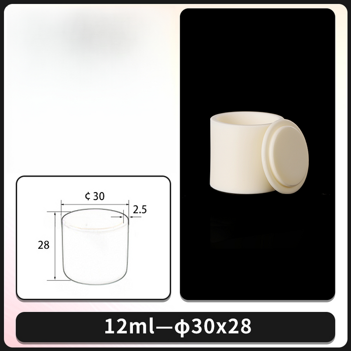 High Purity 99% Ceramic Alumina Crucibles Furnace Cylinder | LABSHOPX