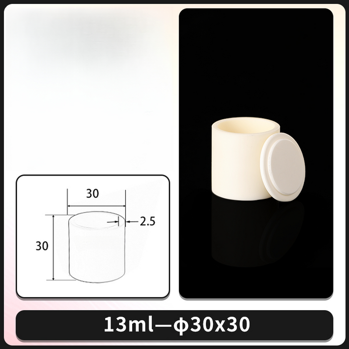 High Purity 99% Ceramic Alumina Crucibles Furnace Cylinder | LABSHOPX