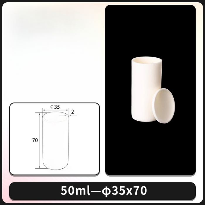 99% Al2o3 Crucibles Furnace Aluminum Crucible with Lid | LABSHOPX