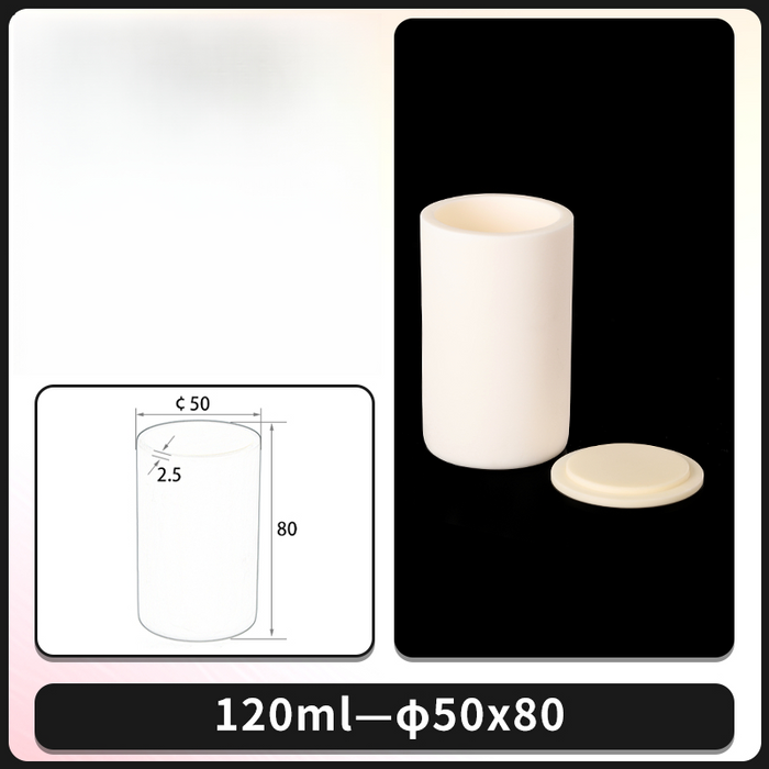 High Purity 99% Ceramic Alumina Crucibles Furnace Cylinder | LABSHOPX