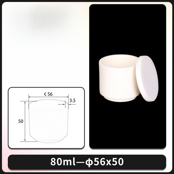 99% Al2o3 Crucibles Furnace Aluminum Crucible with Lid | LABSHOPX