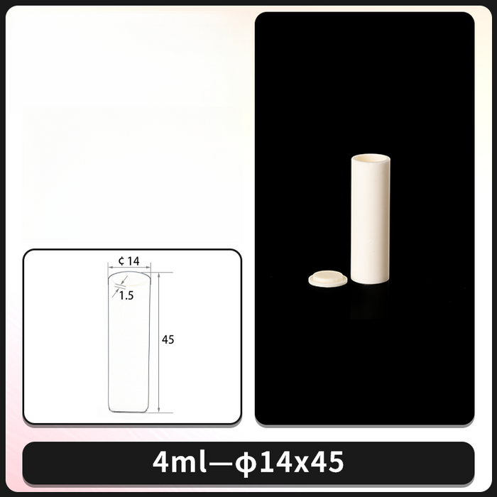 High Purity 99% Ceramic Alumina Crucibles Furnace Cylinder | LABSHOPX