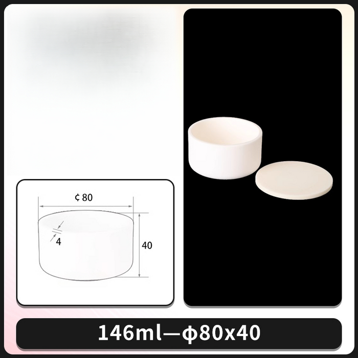 99% Al2o3 Crucibles Furnace Aluminum Crucible with Lid | LABSHOPX
